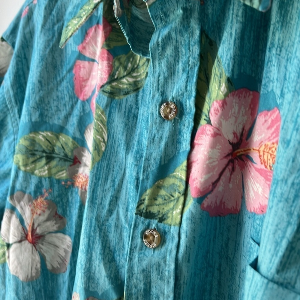 Cooke Street Men’s Classic Hawaiian shirt Size Large - Picture 6 of 8